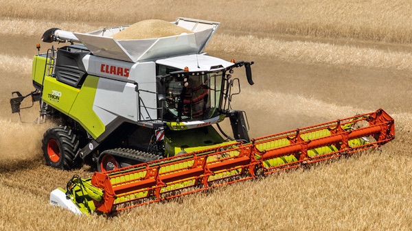 Cosechadora Claas Lexion - Máquina agrícola alemana de alta tecnología