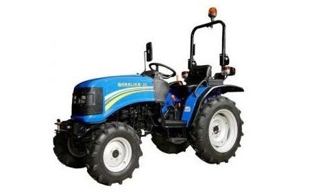 Tractor Agrícola Sonalika DI 26 - Motor Mul 3E - 3 cilindros 26 HP para labores medianas
